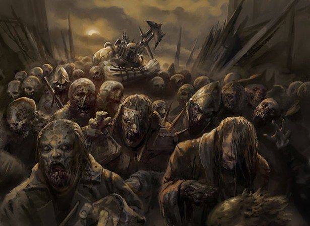 Zombie Apocalypse Art by Peter Mohrbacher