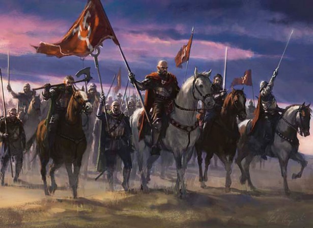 Cathars' Crusade Art by Karl Kopinski