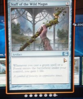 Staff of the Wild Magus - M14 Spoiler
