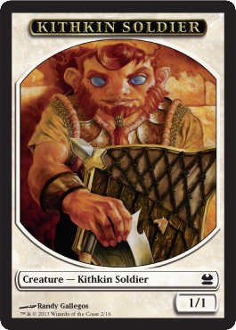 Modern Masters Token - Kithkin Soldier