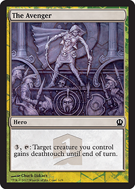 The Avenger - Theros Hero Card