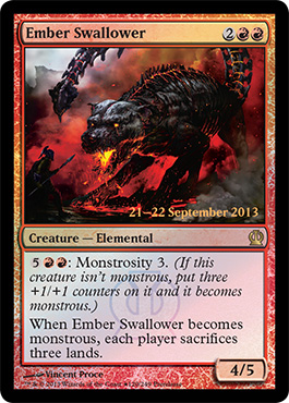 Theros Prerelease Promo - Ember Swallower