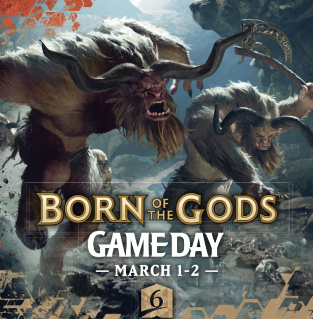Born of the Gods Game Day Michael 