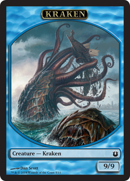 Kraken - Born of the Gods Token