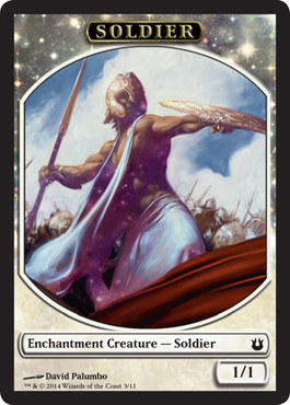 Soldier - Born of the Gods Token