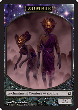 Zombie - Born of the Gods Token