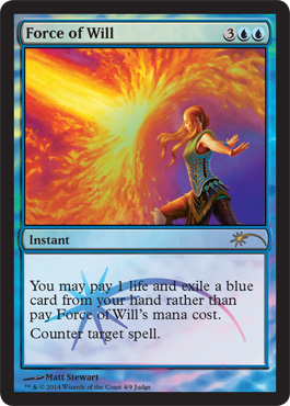 Force of Will - MTG Judge Promo