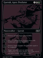 Garruk Apex Predator  Magic the gathering cards, Mtg altered art