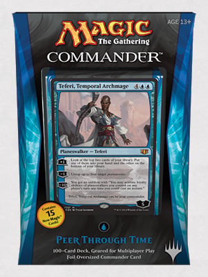 Peer Through Time - Commander 2014 Blue Deck