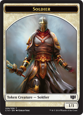 Soldier - Commander 2014 Token