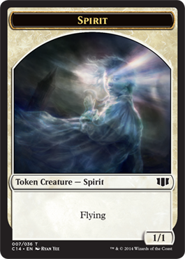 Spirit - Commander 2014 Token