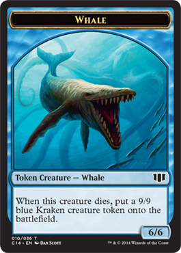 Whale - Commander 2014 Token