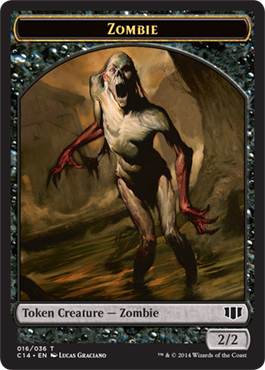 Zombie 2 - Commander 2014 Token