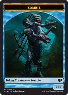 Zombie - Commander 2014 Token