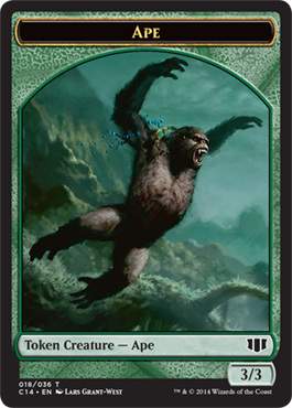 Ape - Commander 2014 Token