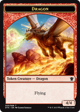 Dragons of Tarkir - Dragon Token