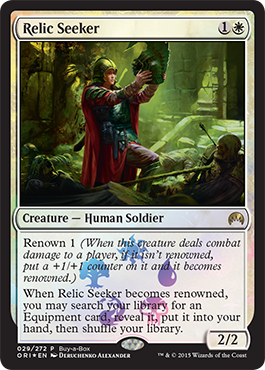 Relic Seeker (Promo) - Magic Origins Spoiler