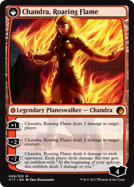 Chandra, Roaring Flame - FtV Transform Spoiler