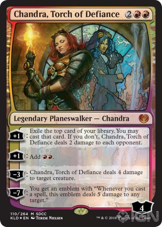 Chandra, Torch of Defiance (Promo)
