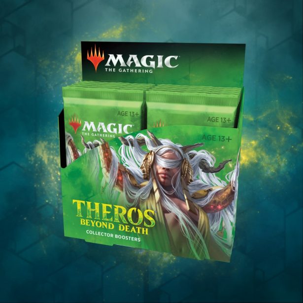 Theros Beyond Death – Collector Booster Box Packaging