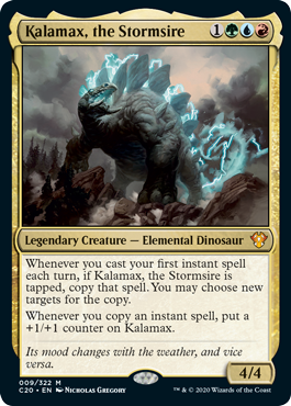 Kalamax, the Stormsire - Commander 2020 Spoiler