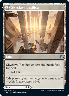 Skyclave Basilica - Zendikar Rising Spoiler