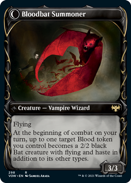 Voldaren Bloodcaster (Variant) 2 - Innistrad Crimson Vow Spoiler