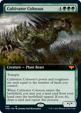 Cultivator Colossus (Variant) - Innistrad Crimson Vow Spoiler