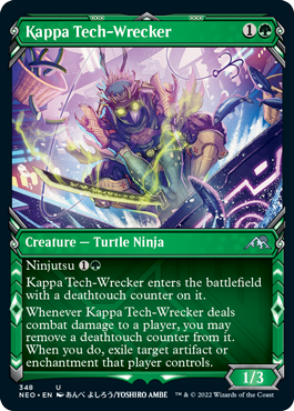 Kappa Tech-Wrecker (Variant) - Kamigawa Neon Dynasty Spoiler