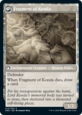 The Fall of Lord Konda 2 - Kamigawa Neon Dynasty Spoiler