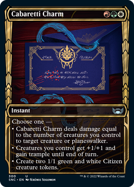 Cabaretti Charm (Variant) - Streets of New Capenna Spoiler