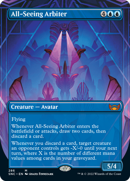 All-Seeing Arbiter (Variant) - Streets of New Capenna Spoiler