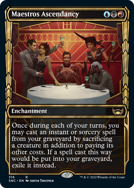 Maestros Ascendancy (Variant) - Streets of New Capenna Spoiler