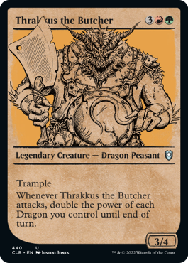 Thrakkus the Butcher - Battle for Baldur's Gate Spoiler (Variant)
