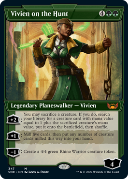 Vivien of the Hunt - Streets of New Capenna Spoiler