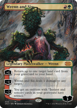 Wrenn and Six (Variant) - Double Masters 2022 Spoiler