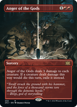 Anger of the Gods (Variant) - Double Masters 2022 Spoiler