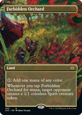Forbidden Orchard (Variant) - Double Masters 2022 Spoiler