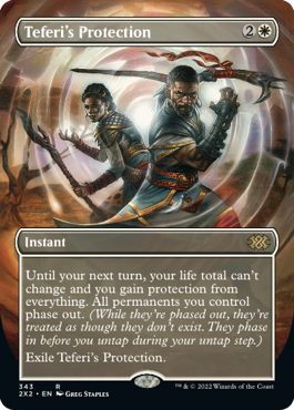 Teferi’s Protection (Variant) - Double Masters 2022 Spoiler