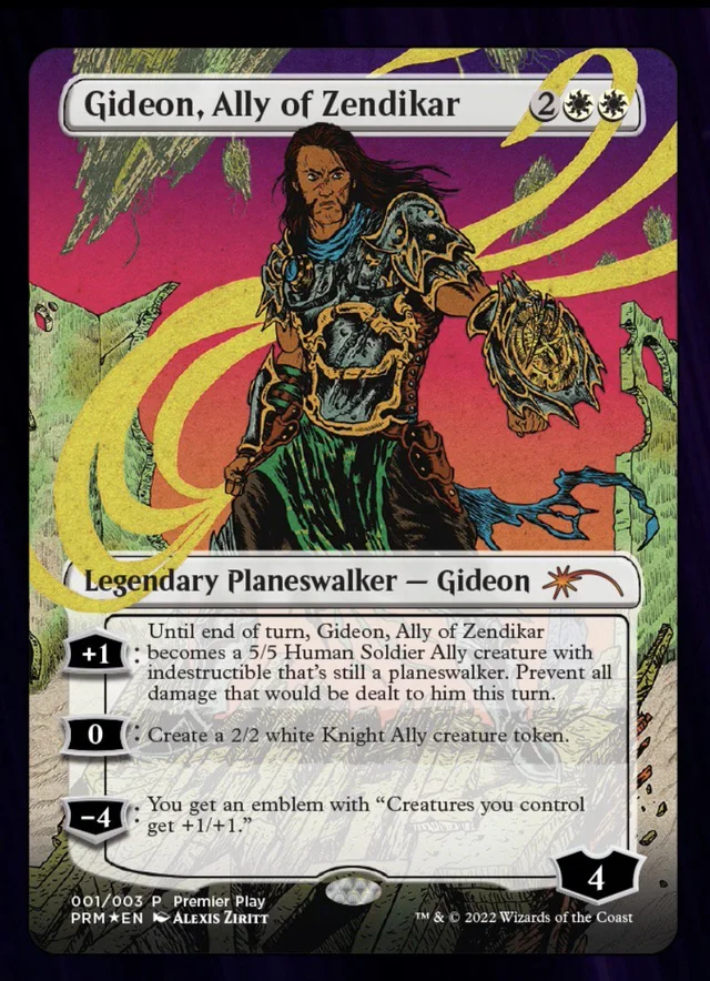 Gideon, Ally of Zendikar Promo