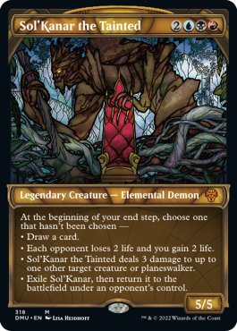 Sol'Kanar the Tainted (Variant) - Dominaria United Spoiler