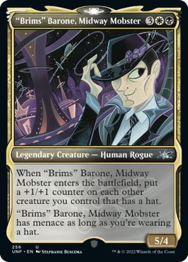 “Brims” Barone, Midway Mobster (Variant) - Unfinity Spoiler