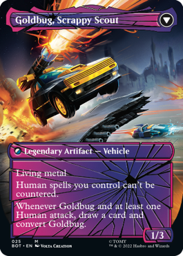 Goldbug, Humanity's Ally 1 (Variant) - The Brothers' War Spoiler