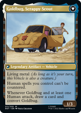 Goldbug, Humanity's Ally 3 (Variant) - The Brothers' War Spoiler