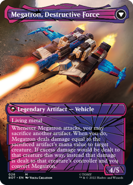 Megatron, Tyrant 1 (Variant) - The Brothers' War Spoiler