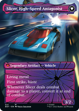 Slicer, Hired Muscle 1 (Variant) - The Brothers' War Spoiler