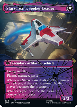 Starscream, Power Hungry 1 (Variant) - The Brothers' War Spoiler