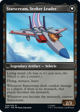 Starscream, Power Hungry 3 (Variant) - The Brothers' War Spoiler