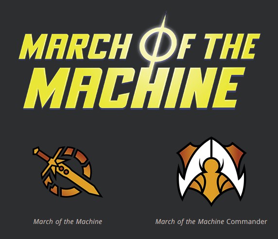 March of the Machine Logo and Set Symbols