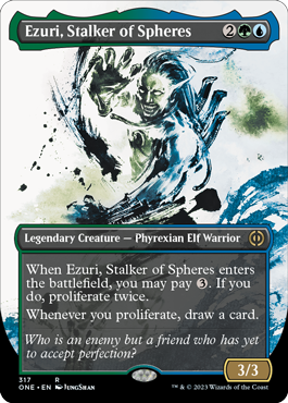 Ezuri,-Stalker-of-Spheres-(Variant)---Phyrexia-All-Will-One-Spoiler